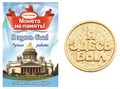 Монета "Я здесь был", Санкт-Петербург, цвет золото, арт. 20005 20005 - фото 4818